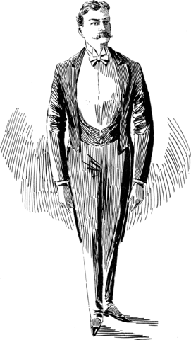 L'homme idéal en 1895.