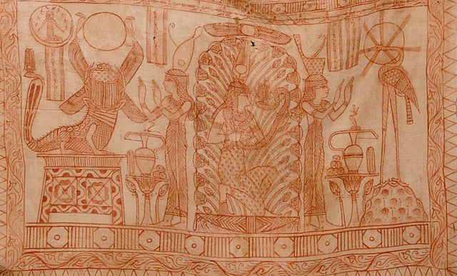 Registre inférieur de la Tunique de Saqqarah, Musée du Caire, IIIe siècle de notre ère.